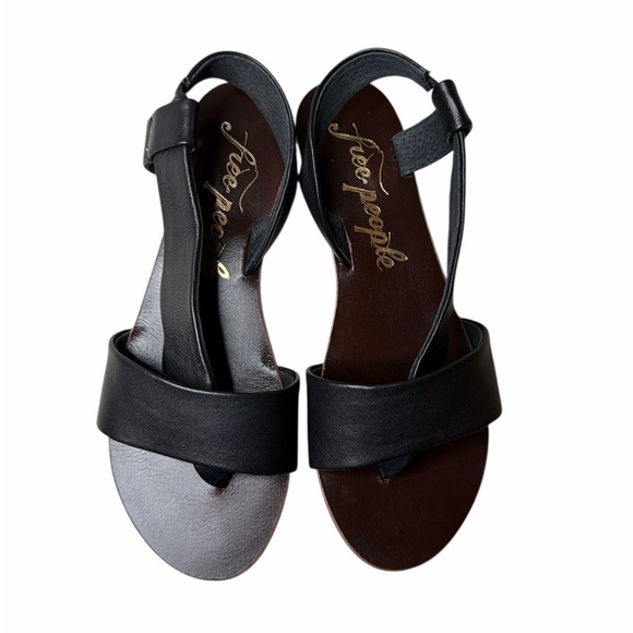 Free People Shoes - Free People Black and Brown Women's Sandals